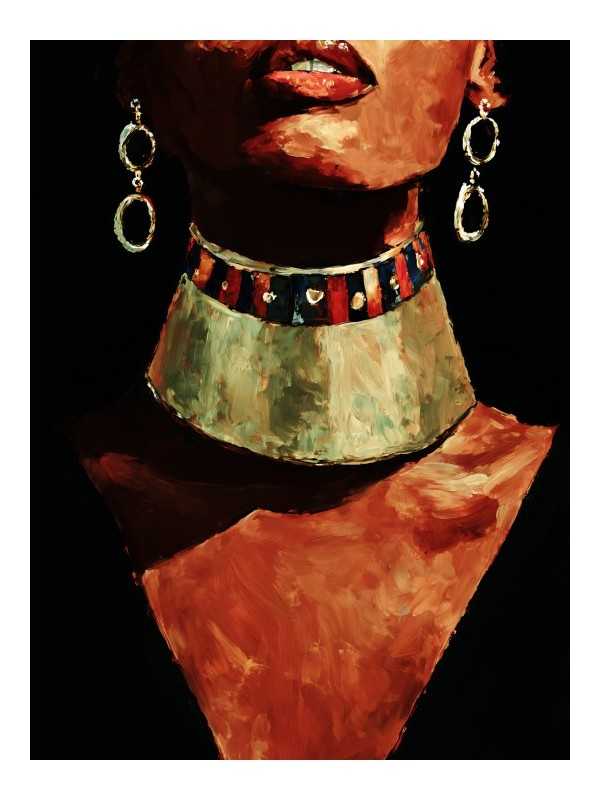 Poster - Queen woh - Accueil | Oueso - Contemporary Afro Art