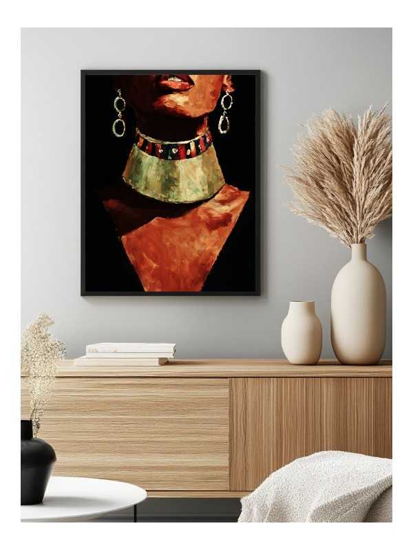 Affiche - Queen woh - Accueil | Oueso - Art Afro Contemporain