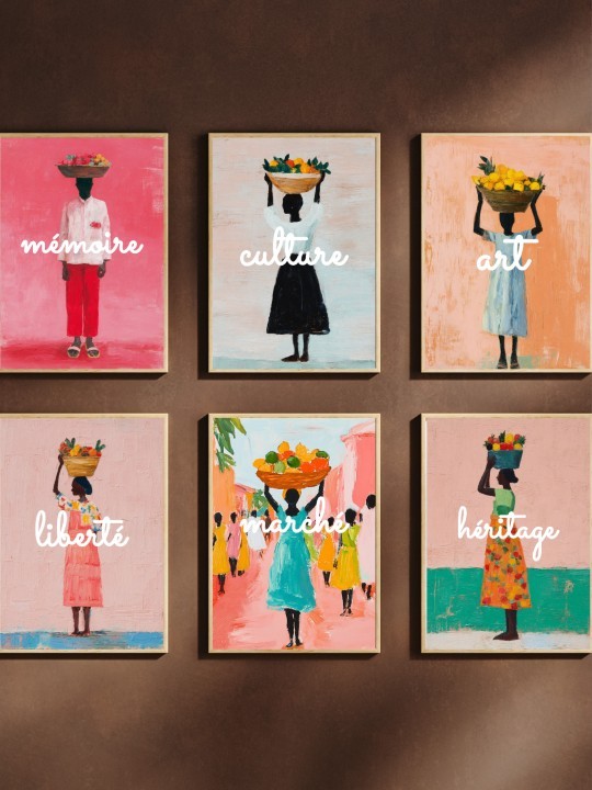 Lot de poster - Héritage-Accueil-OUESO