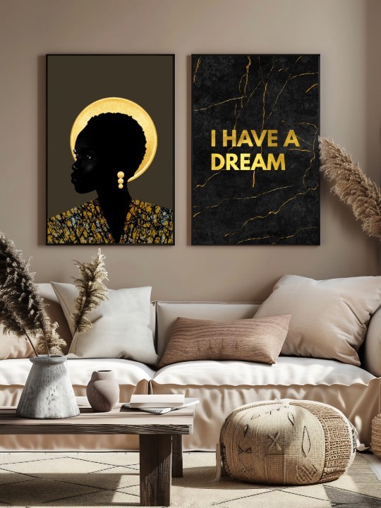 Set of posters - I have a Dream-Accueil-OUESO