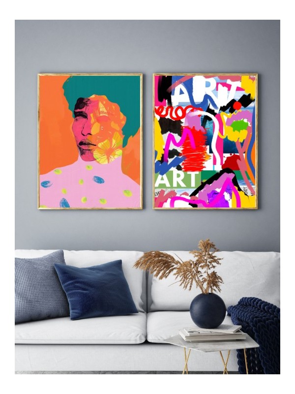 Set of posters - Ébénisterie