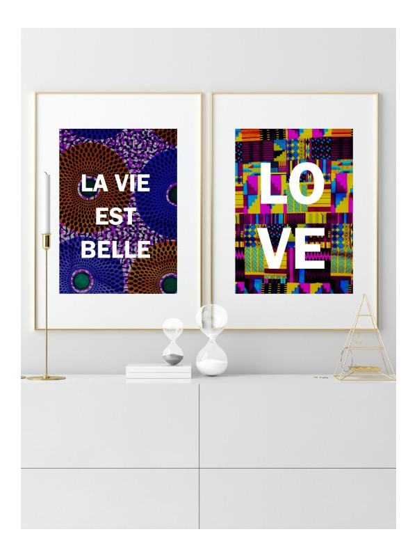 Lot de poster - Affection