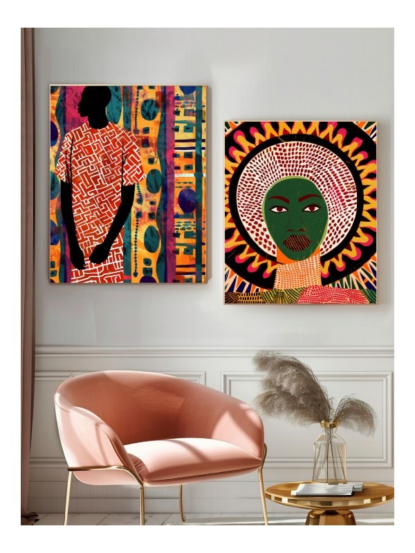 Set of posters - Encaustique Set of posters - Encaustique