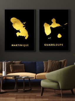 Lot de poster - Ile Caraïbes