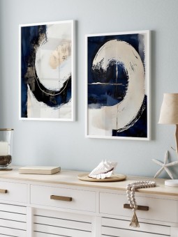 Set of posters - Grey - Accueil | Oueso - Contemporary Afro Art