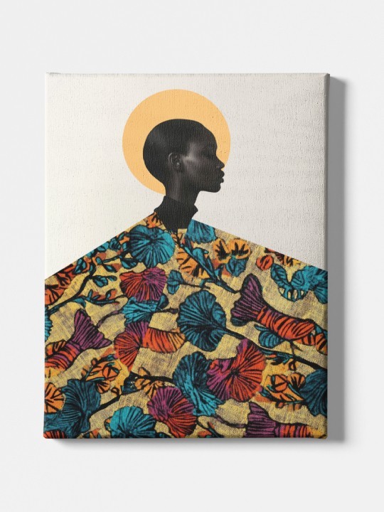 Toile - Radiant Muse (Wax Pop Art)-Accueil-OUESO