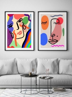 Set of posters - Bizario - Accueil | Oueso - Contemporary Afro Art