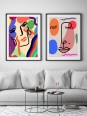 Lot de poster - Bizario - Accueil | Oueso - Art Afro Contemporain