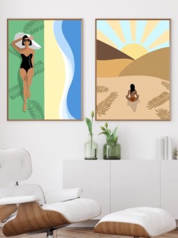 Set of posters - Séréhina - Accueil | Oueso - Contemporary Afro Art
