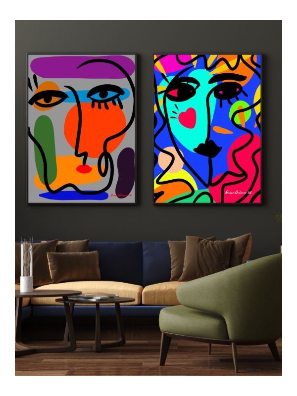 Lot de poster - Xera - Accueil | Oueso - Art Afro Contemporain Lot de poster - Xera - Accueil | Oueso - Art Afro Contemporain