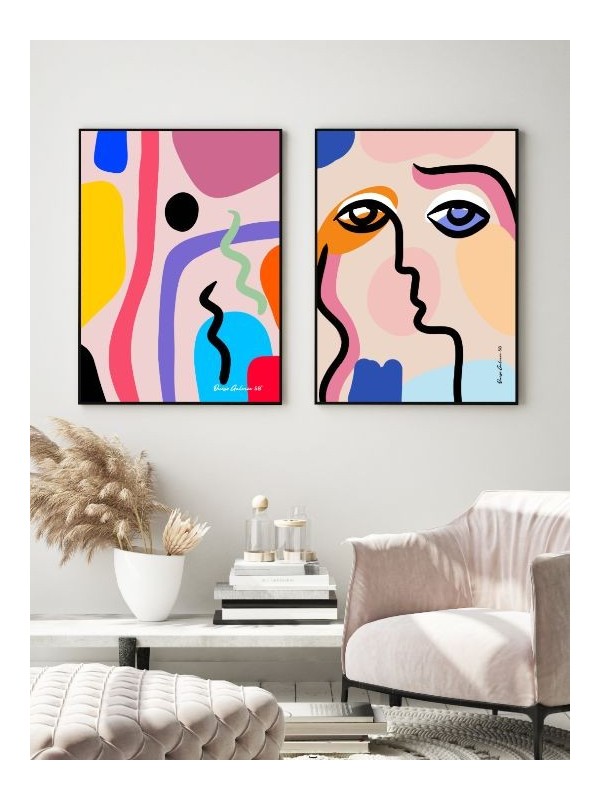 Lot de poster - Feloise - Accueil | Oueso - Art Afro Contemporain Lot de poster - Feloise - Accueil | Oueso - Art Afro Contemporain