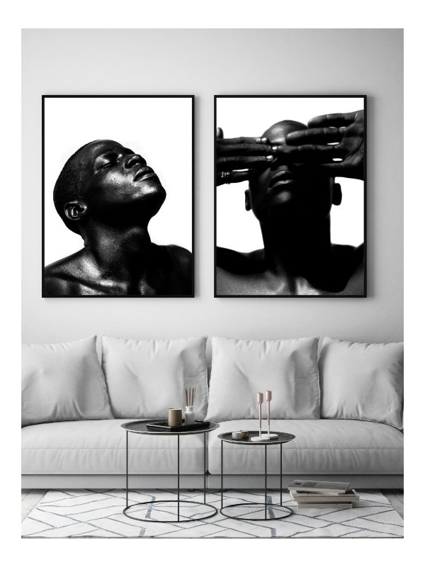 Set of posters - Boli - Accueil | Oueso - Contemporary Afro Art