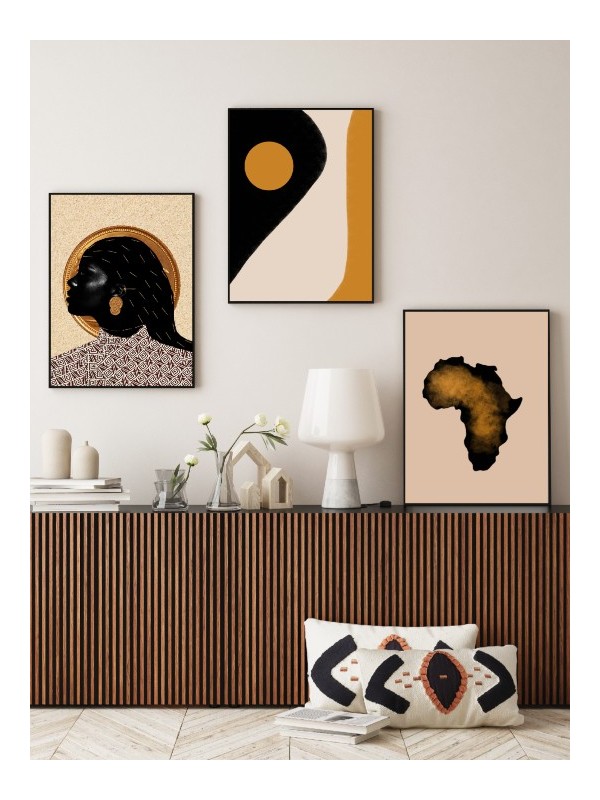Set of posters - Alkebulan - Accueil | Oueso - Contemporary Afro Art