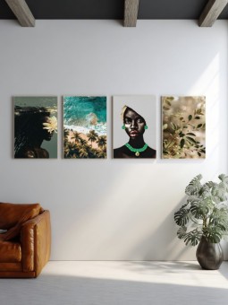 Set of posters - Xena - Accueil | Oueso - Contemporary Afro Art