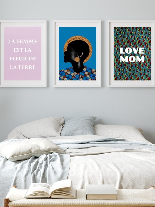 Lot de poster - Aforia - Accueil | Oueso - Art Afro Contemporain Lot de poster - Aforia-Accueil-OUESO