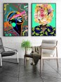 Set of posters - Hiéroglyphe - Accueil | Oueso - Contemporary Afro Art