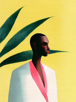 Affiche - Costume - Accueil | Oueso - Art Afro Contemporain