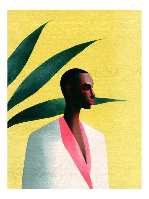 Poster - Costume - Accueil | Oueso - Contemporary Afro Art