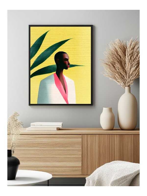 Affiche - Costume - Accueil | Oueso - Art Afro Contemporain