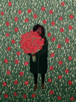 Affiche - I Love - Accueil | Oueso - Art Afro Contemporain