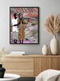 Poster - Aposo - Accueil | Oueso - Contemporary Afro Art Poster - Aposo - Accueil | Oueso - Contemporary Afro Art
