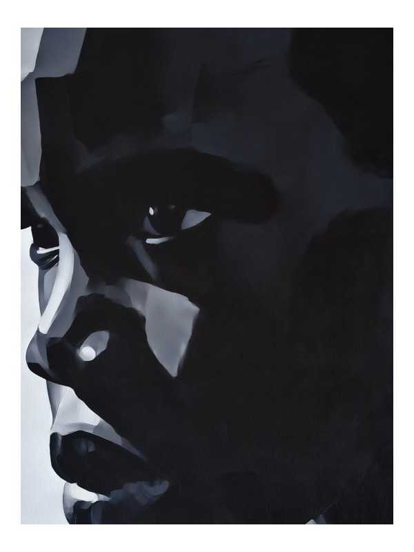 Poster - Black Noir - Accueil | Oueso - Contemporary Afro Art