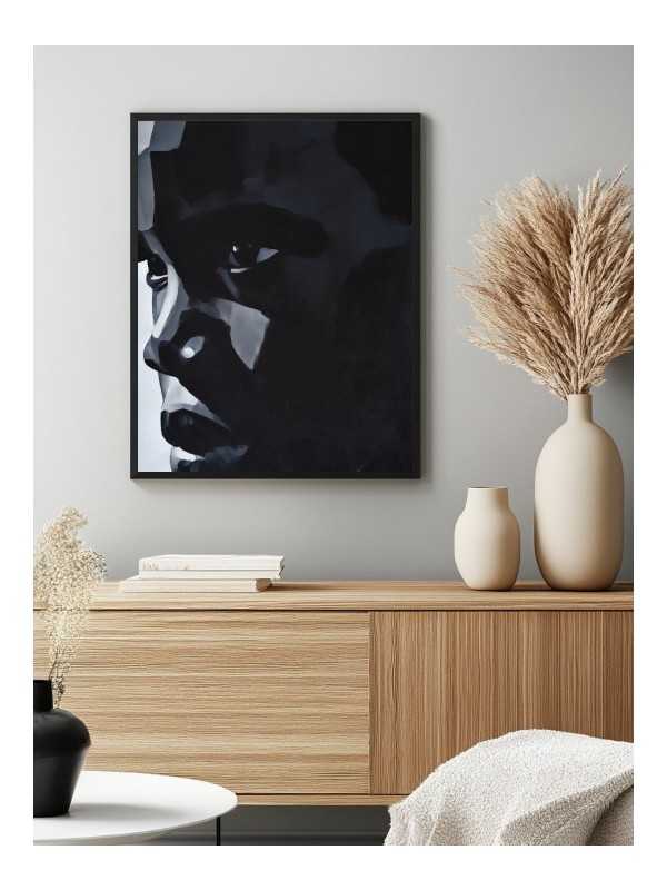 Affiche - Black Noir - Accueil | Oueso - Art Afro Contemporain Affiche - Black Noir - Accueil | Oueso - Art Afro Contemporain