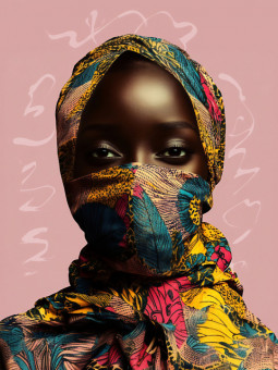 Affiche -Lauryn - Accueil | Oueso - Art Afro Contemporain