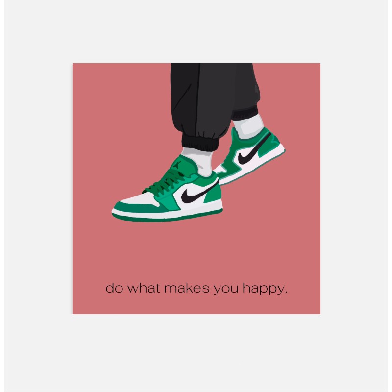 Affiche poster - Sneakers Quotes