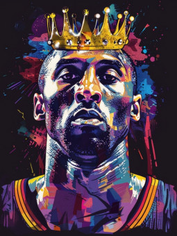 Affiche - King Kobe - Accueil | Oueso - Art Afro Contemporain