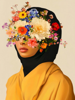 Poster - Sazarah - Accueil | Oueso - Contemporary Afro Art