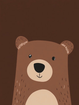 Affiche- Baby Bear