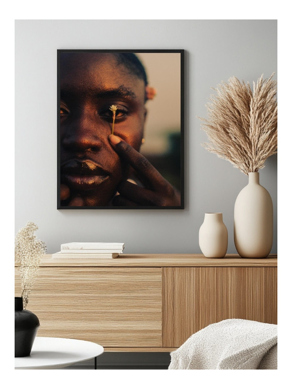 Poster - Zambezi - Accueil | Oueso - Contemporary Afro Art Poster - Zambezi - Accueil | Oueso - Contemporary Afro Art