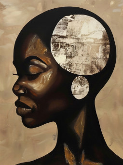Affiche - Amara - Accueil | Oueso - Art Afro Contemporain