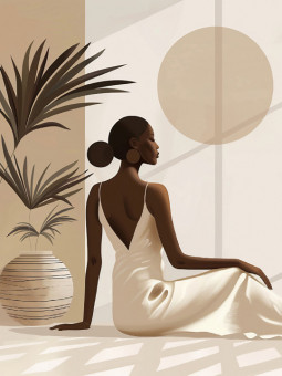 Poster - Masika - Accueil | Oueso - Contemporary Afro Art