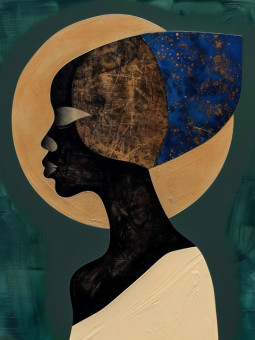 Poster - Nyota - Accueil | Oueso - Contemporary Afro Art