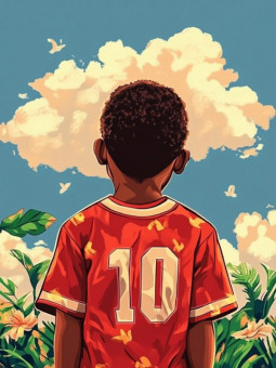 Poster - Numéro 10 - Accueil | Oueso - Contemporary Afro Art