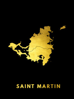 Affiche - Saint martin - Accueil | Oueso - Art Afro Contemporain