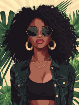 Poster - Kande - Accueil | Oueso - Contemporary Afro Art