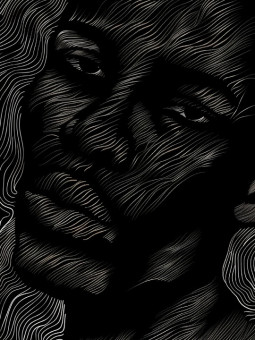 Poster - Akili - Accueil | Oueso - Contemporary Afro Art