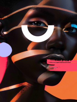Affiche - Adinkra - Accueil | Oueso - Art Afro Contemporain