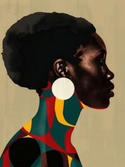 Poster - Lemba - Accueil | Oueso - Contemporary Afro Art