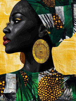 Affiche - Lindi - Accueil | Oueso - Art Afro Contemporain