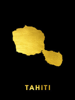 Affiche Tahiti - Accueil | Oueso - Art Afro Contemporain