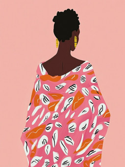 Cushion - Balafon - Accueil | Oueso - Contemporary Afro Art