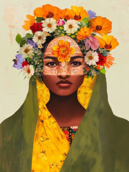 Poster - Ramah - Accueil | Oueso - Contemporary Afro Art