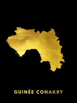 Poster - Guinée Conakry - Accueil | Oueso - Contemporary Afro Art