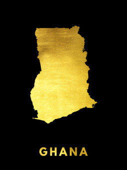 Poster - Ghana - Accueil | Oueso - Contemporary Afro Art