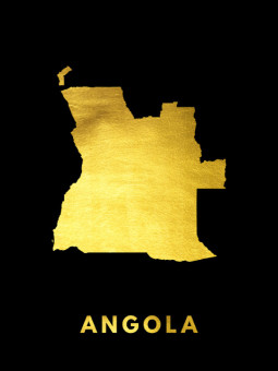Poster - Angola - Accueil | Oueso - Contemporary Afro Art