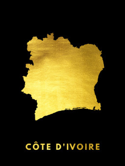 Poster - Côte d'ivoire - Accueil | Oueso - Contemporary Afro Art